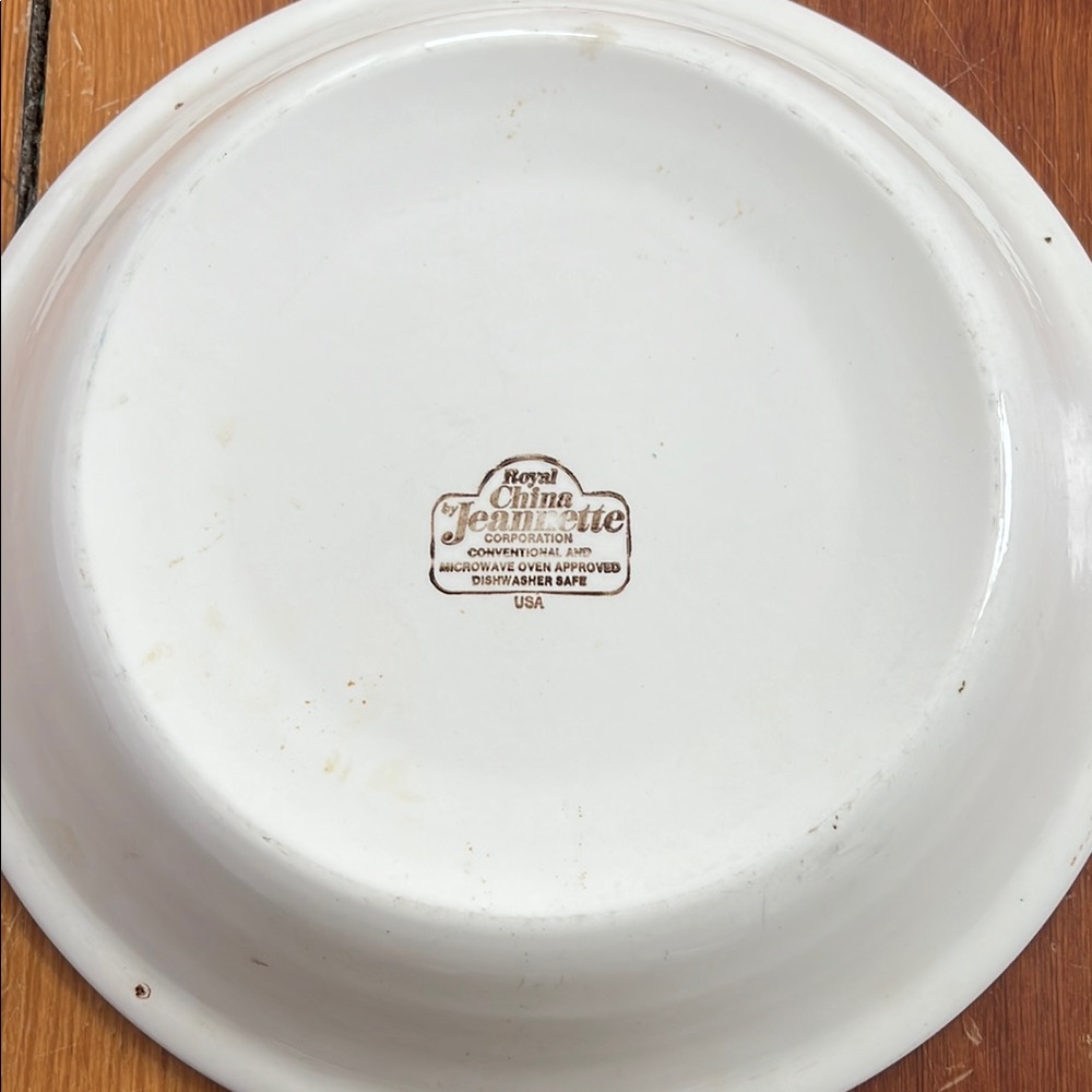 Vintage Quiche Lorraine Pie Plate - Picture 2 of 3